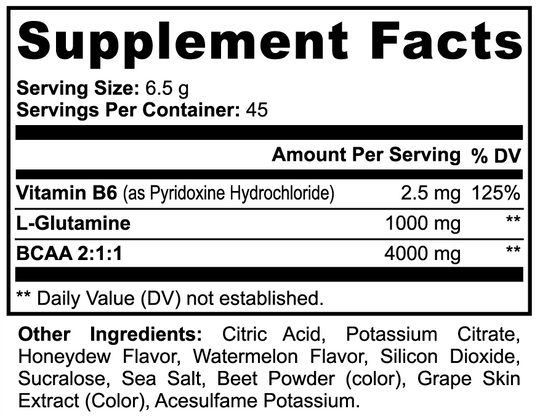 BCAA - Honeydew/Watermelon