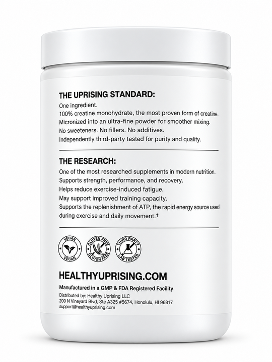 Micronized Creatine - 100 Servings