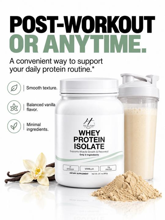 Whey Protein Isolate - Vanilla