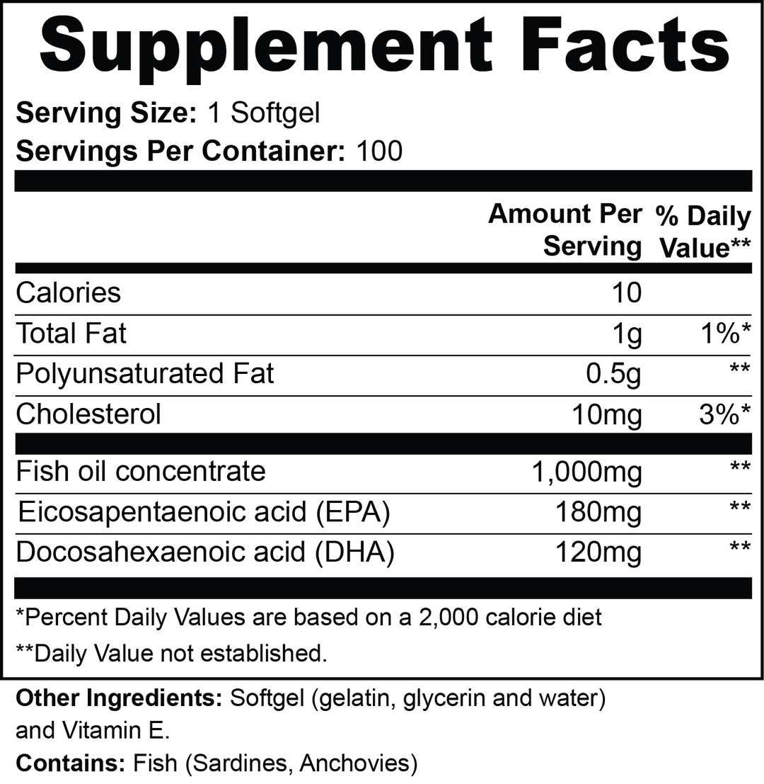 Omega-3 + EPA + DHA