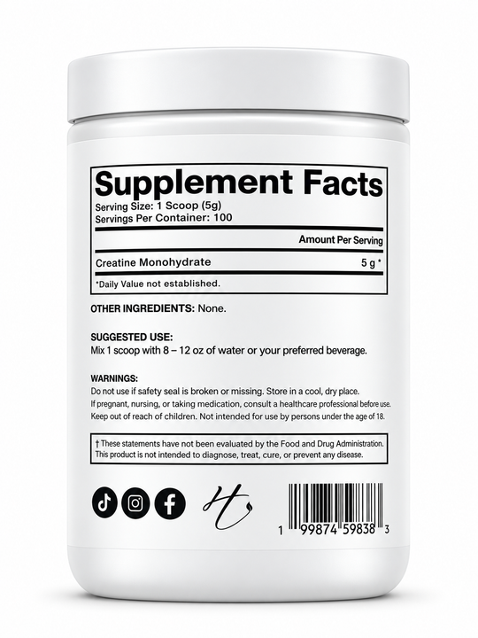 Micronized Creatine - 100 Servings
