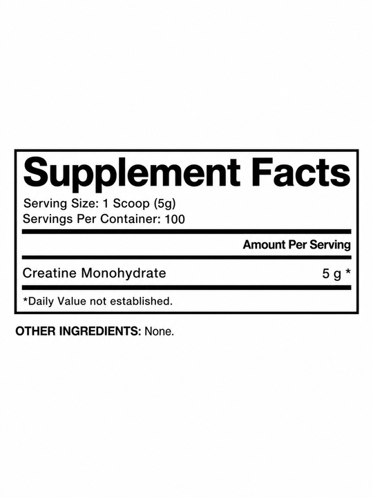 Micronized Creatine - 100 Servings