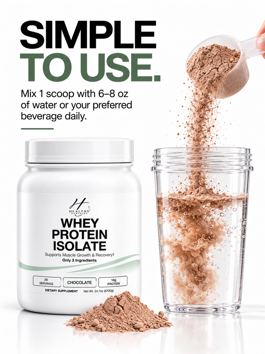 Whey Protein Isolate - Chocolate
