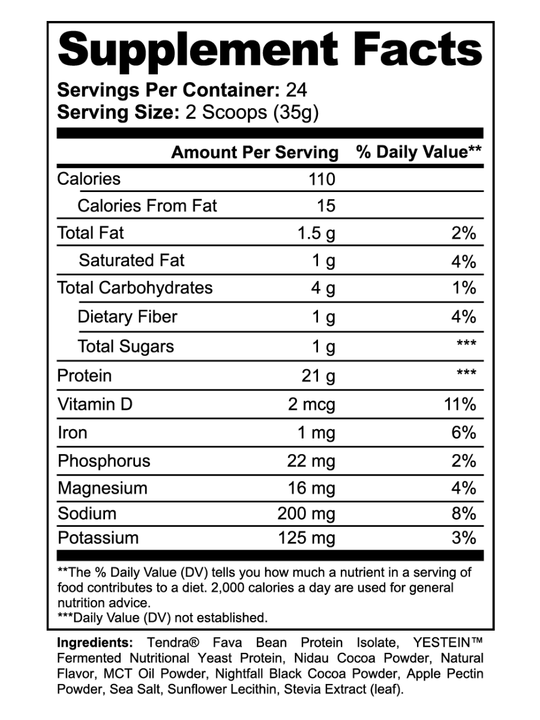 Plant Protein - Chocolate
