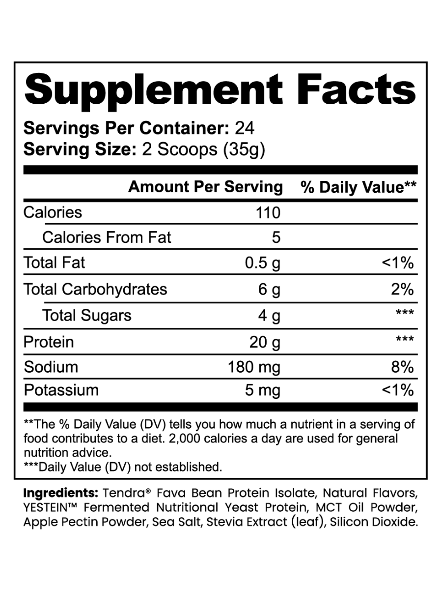 Plant Protein - Vanilla