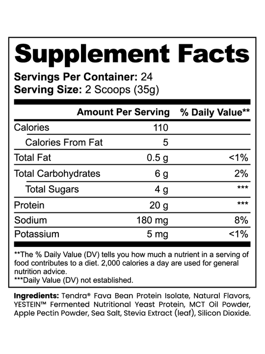 Plant Protein - Vanilla