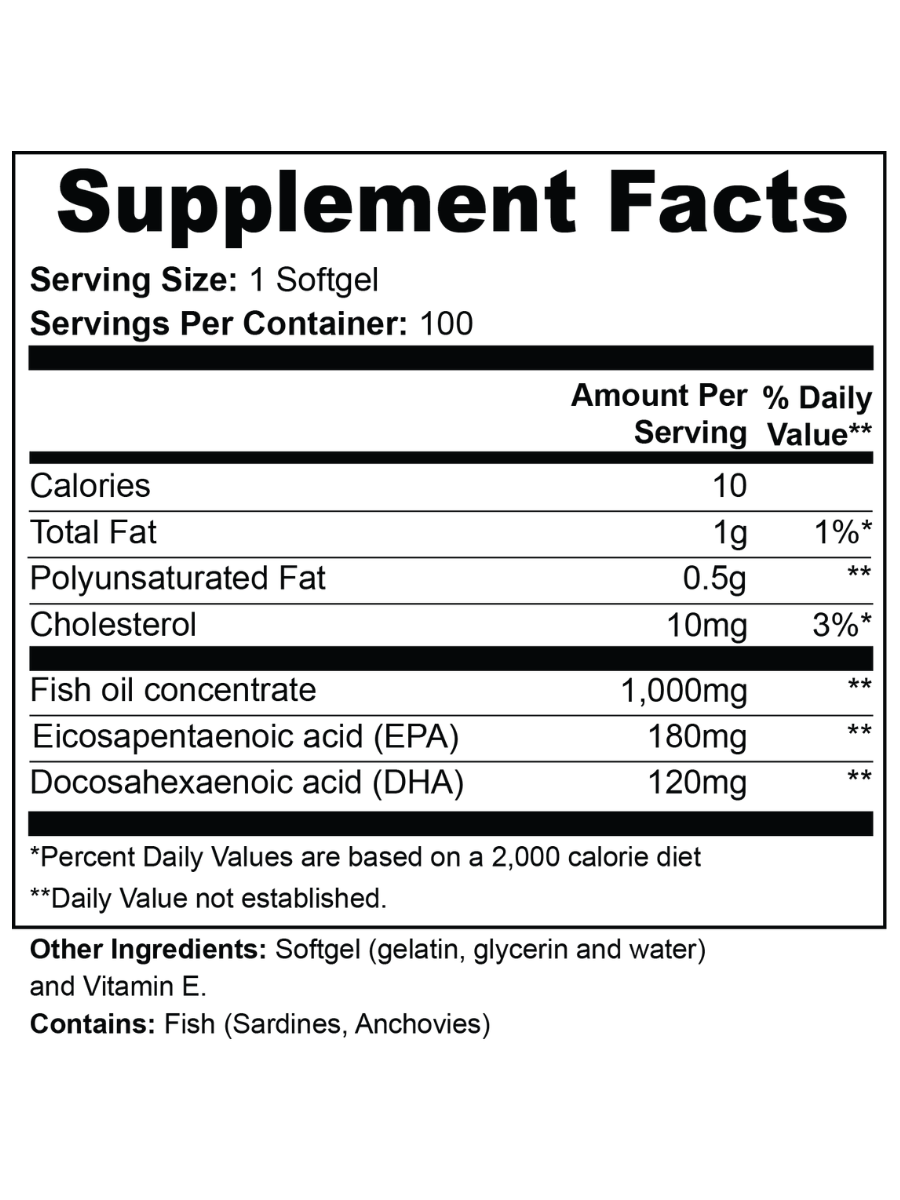 Omega-3 + EPA + DHA